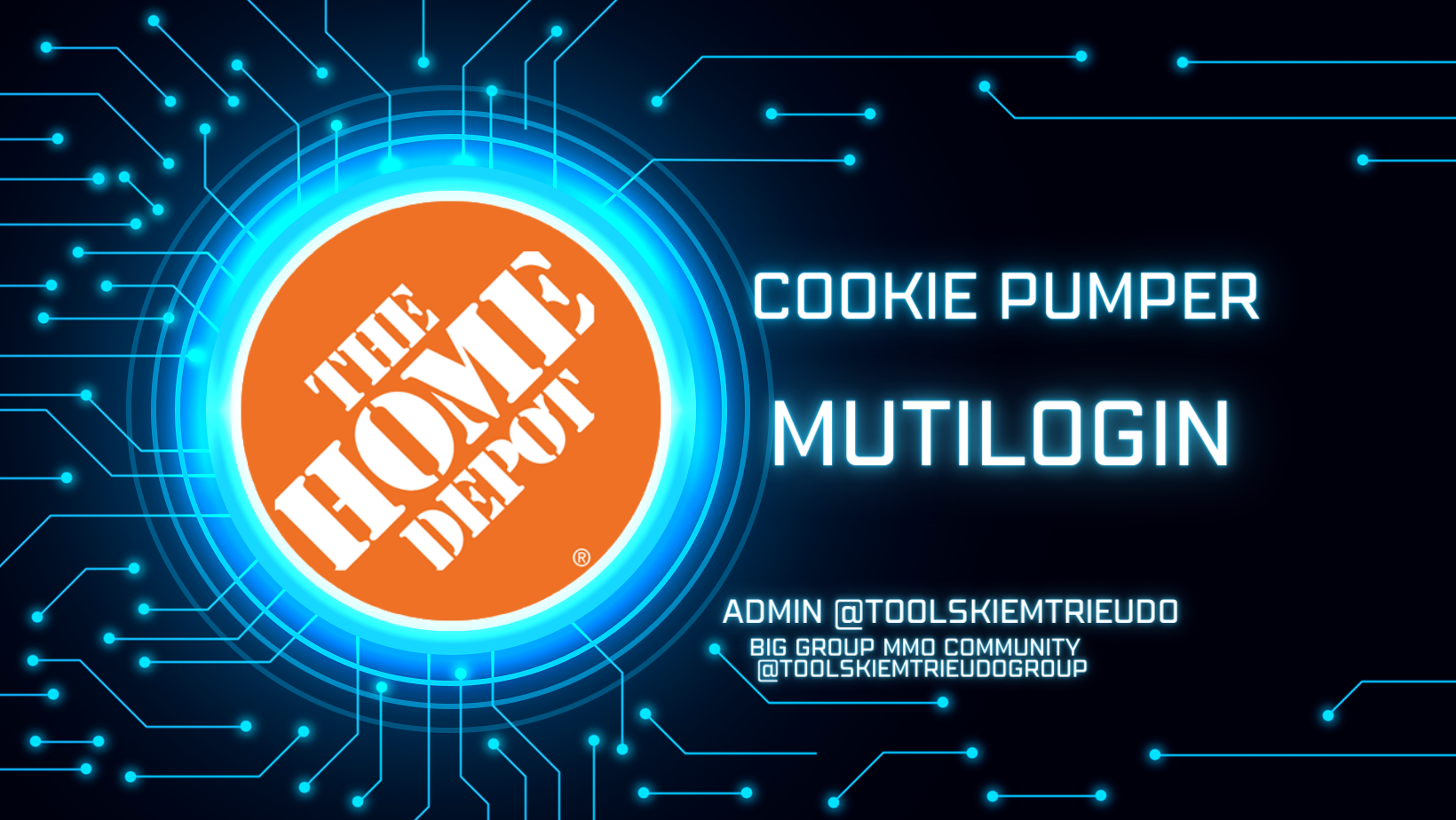 Công cụ nuôi tài khoản Homedepot trên Antidetect browser Mutilogin như người dùng thật- Homedepot cookie Pumper on Antidetect browser Mutilogin Automation like a human