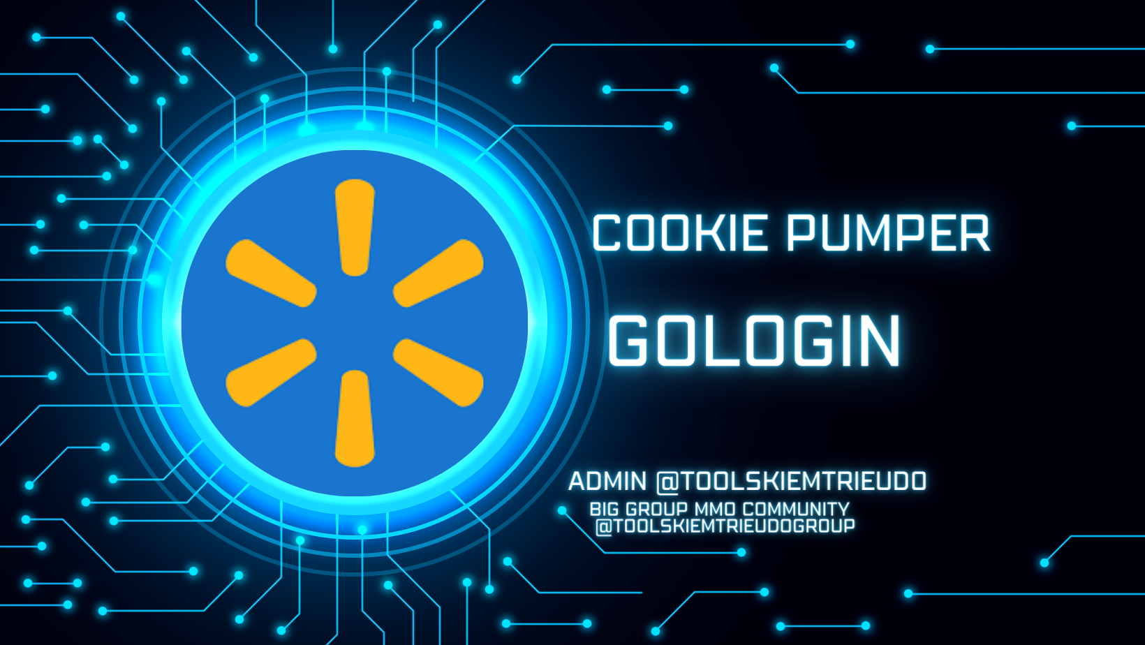 Walmart Cookie Pumper – Công cụ tự động tương tác tài khoản Walmart
