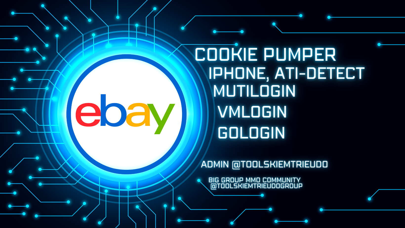 công cụ nuôi eBay trên Gologin FREE như người dùng thật- eBay cookie Pumper on Gologin FREE Automation like a human