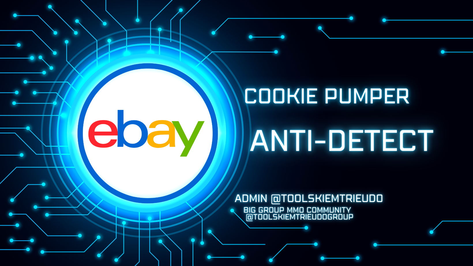 Công cụ tự động nuôi số lượng lớn tài khoản ebay – eBay Cookie Pumper
